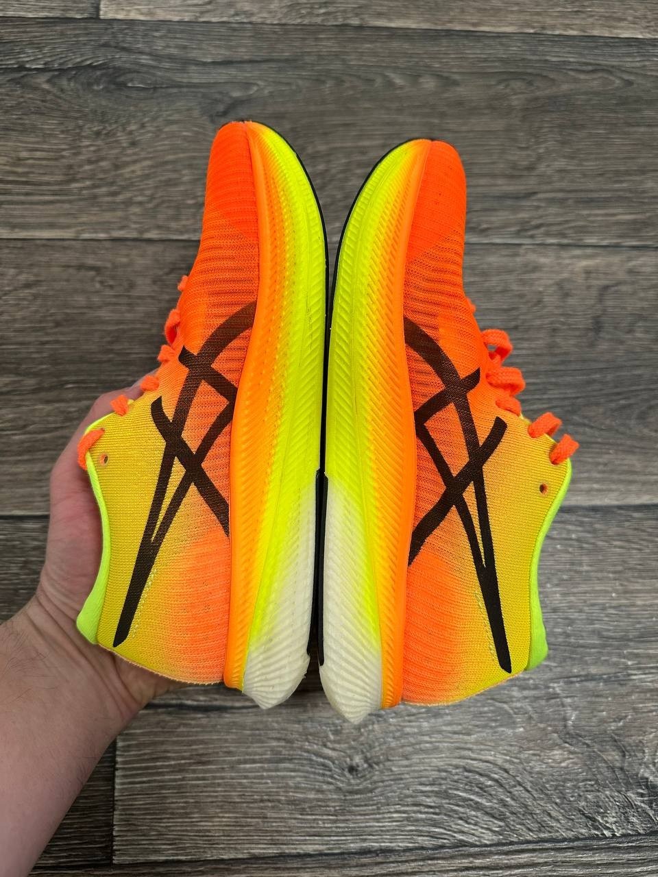 ASICS Metaspeed Sky Shocking Orange/Black women running sneakers eu36 us5,5