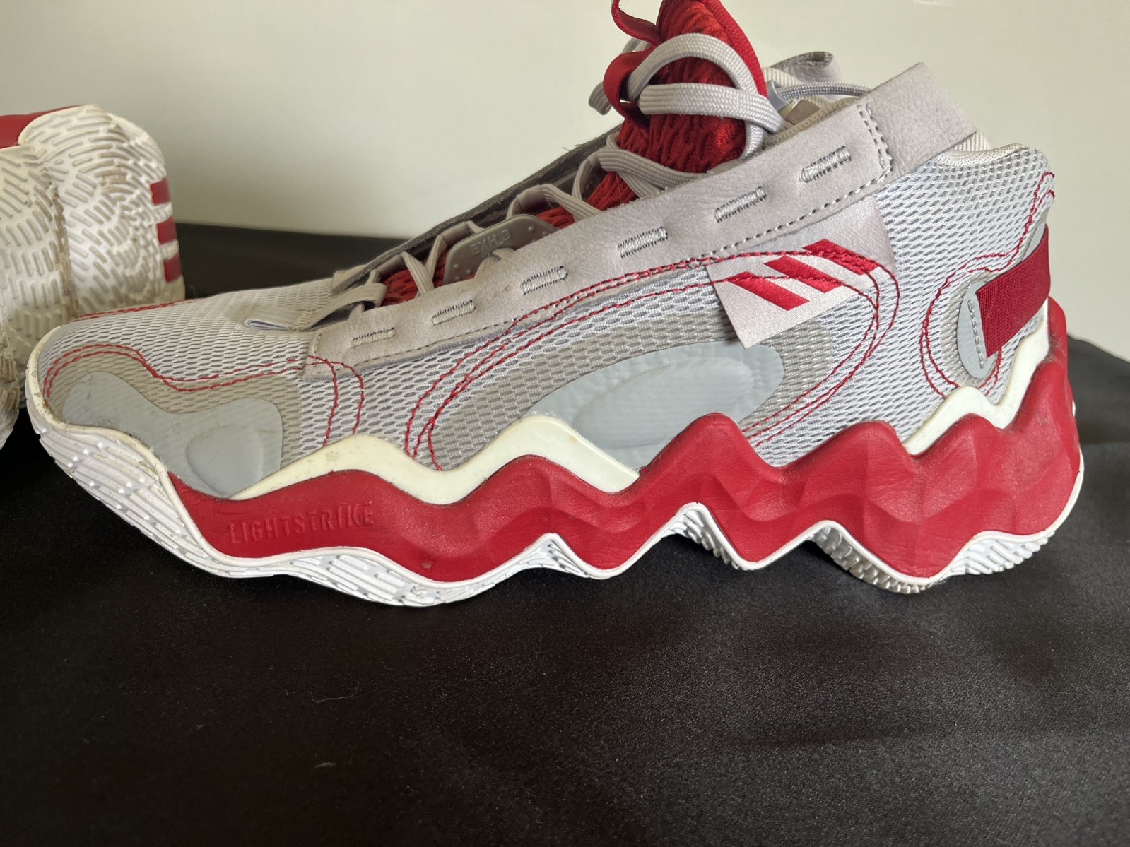 Adidas Exhibit B Candace Parker Mid AH0997-3 Woman’s Basketball Shoes US 12