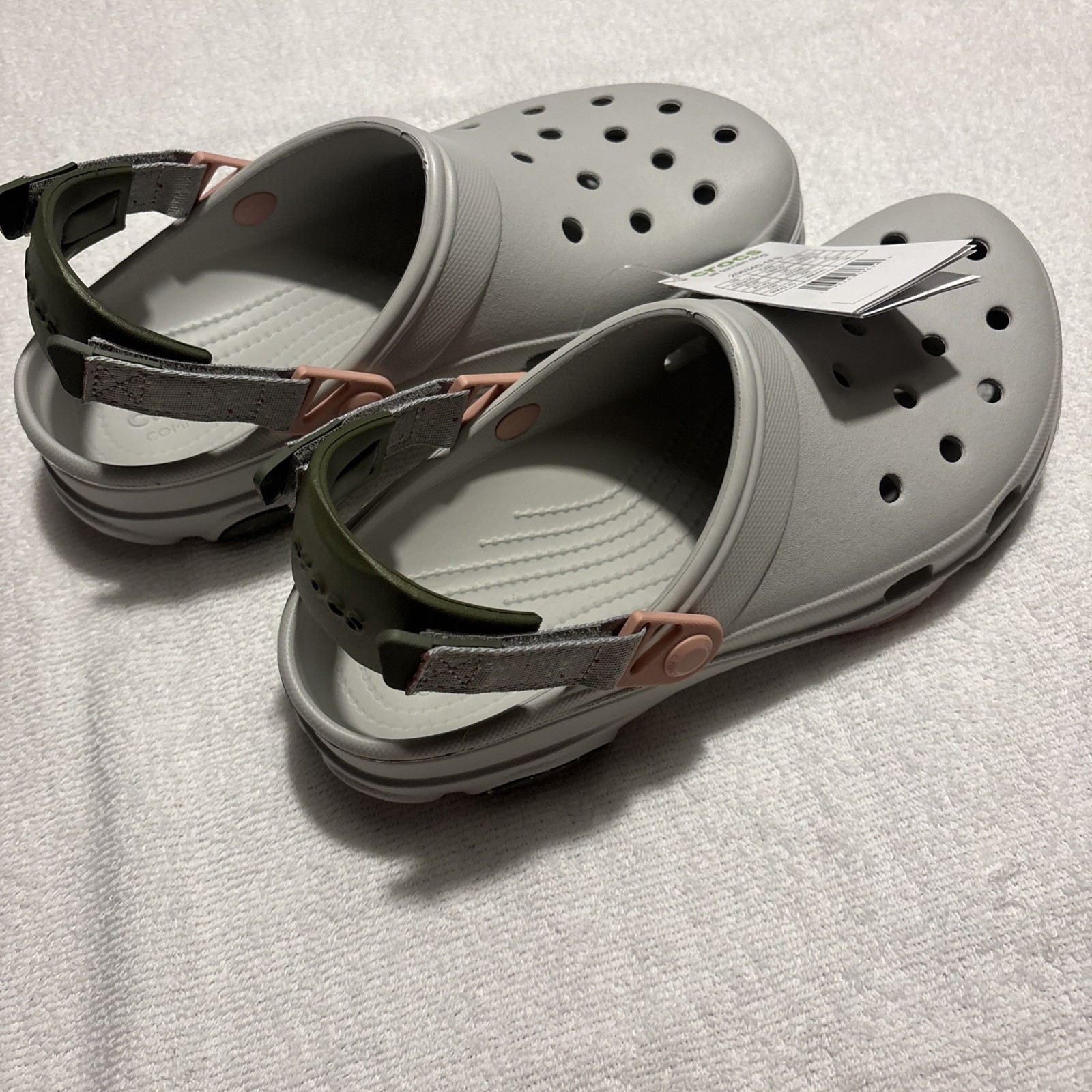 Crocs All Terrain Clog Adjustable Straps Size Men’s 8, Woman’s 10.