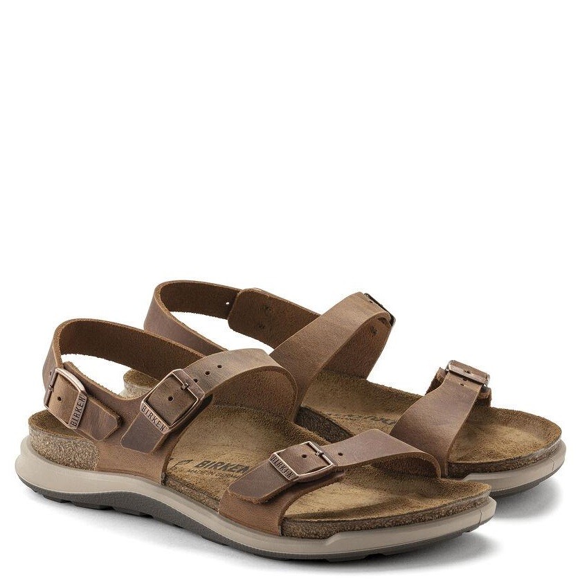 BIRKENSTOCK SONORA ADVENTURE GINGER MEDIUM/NARROW WIDTH WOMEN’S SANDAL NUBUCK LE
