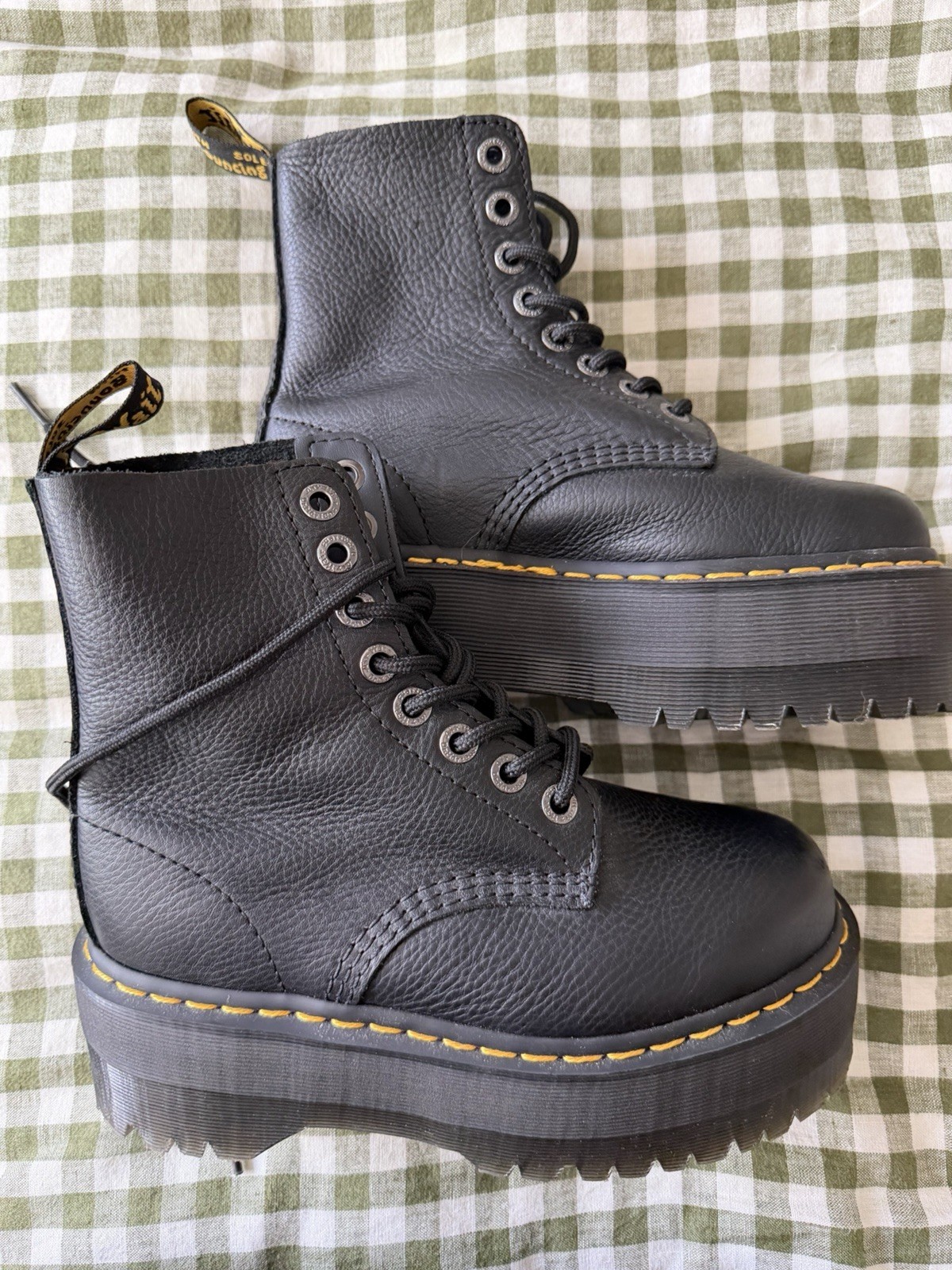 Dr. Martens 1460 Max Platform Leather Women’s Boot Black Size: 6US