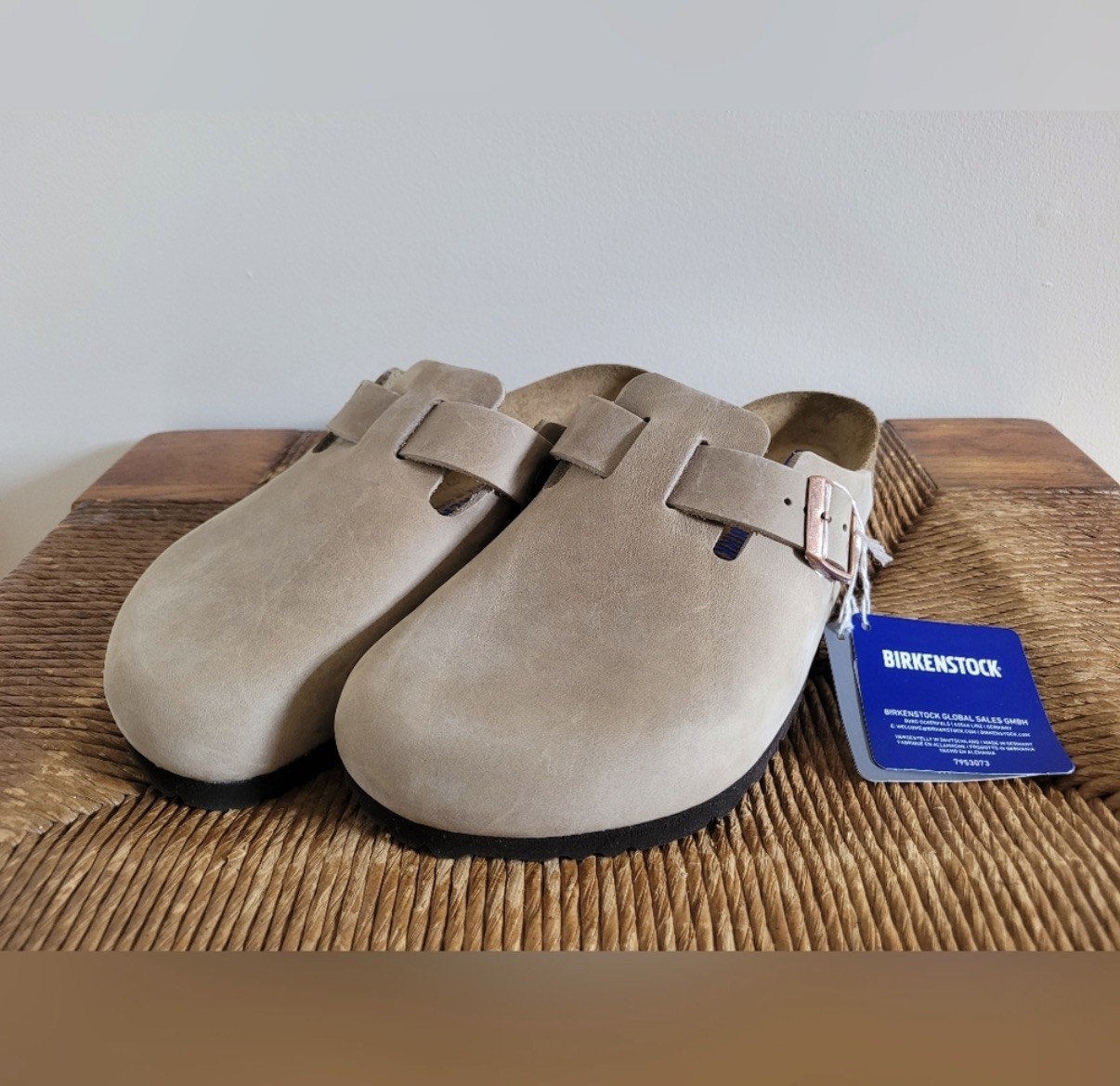 Birkenstock Boston Oiled Leather BS Soft Footbed Clogs NW/OB ( 41 US M8 US W10)