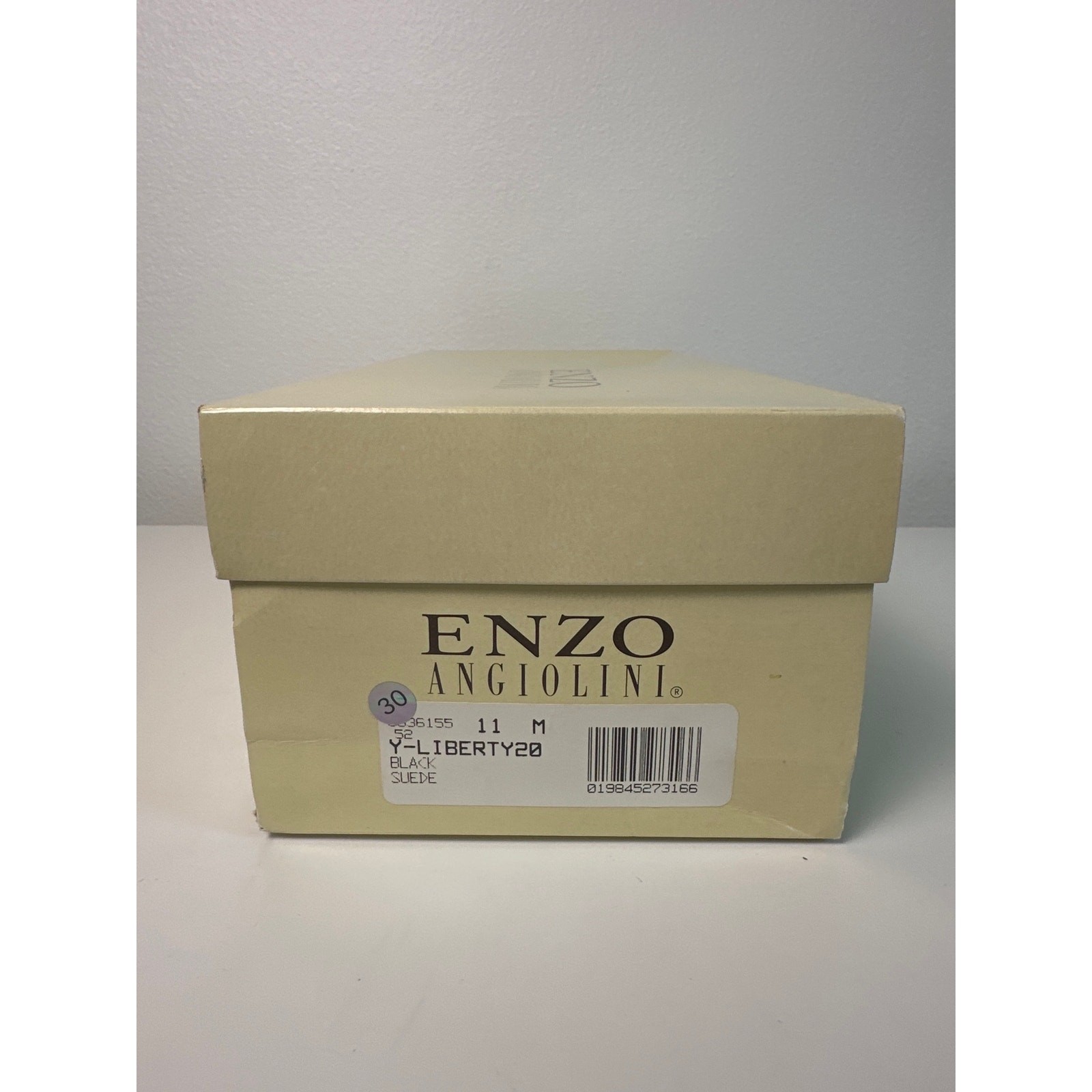 NIB Vtg Enzo Angiolini Liberty Black Leather Suede Loafers Made in Brazil | 11 M