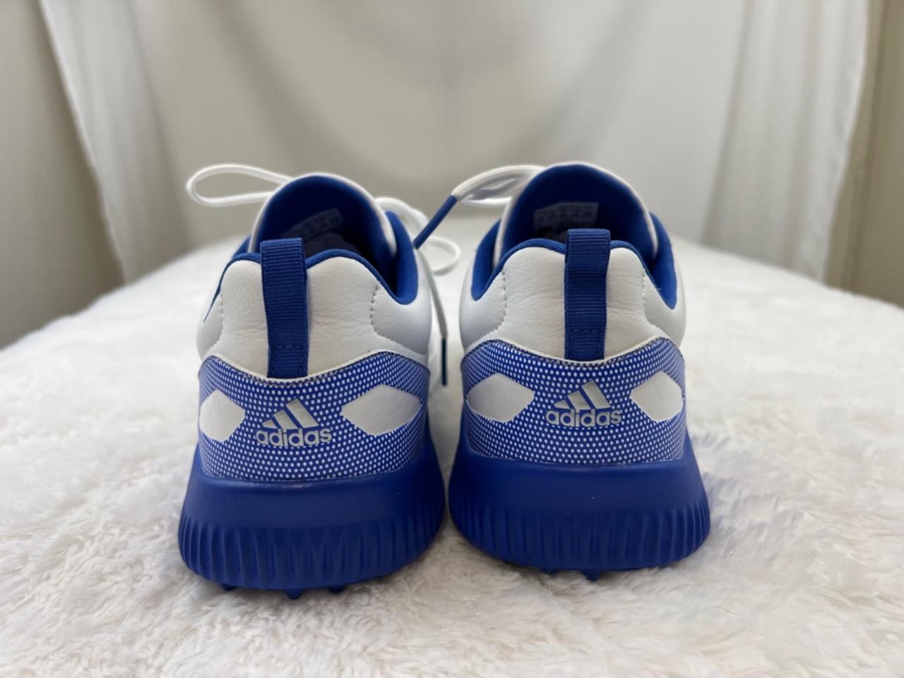 ADIDAS GOLF Womens RESPONSE BOUNCE White Blue Golf Sneaker Sz US 8 NWOB