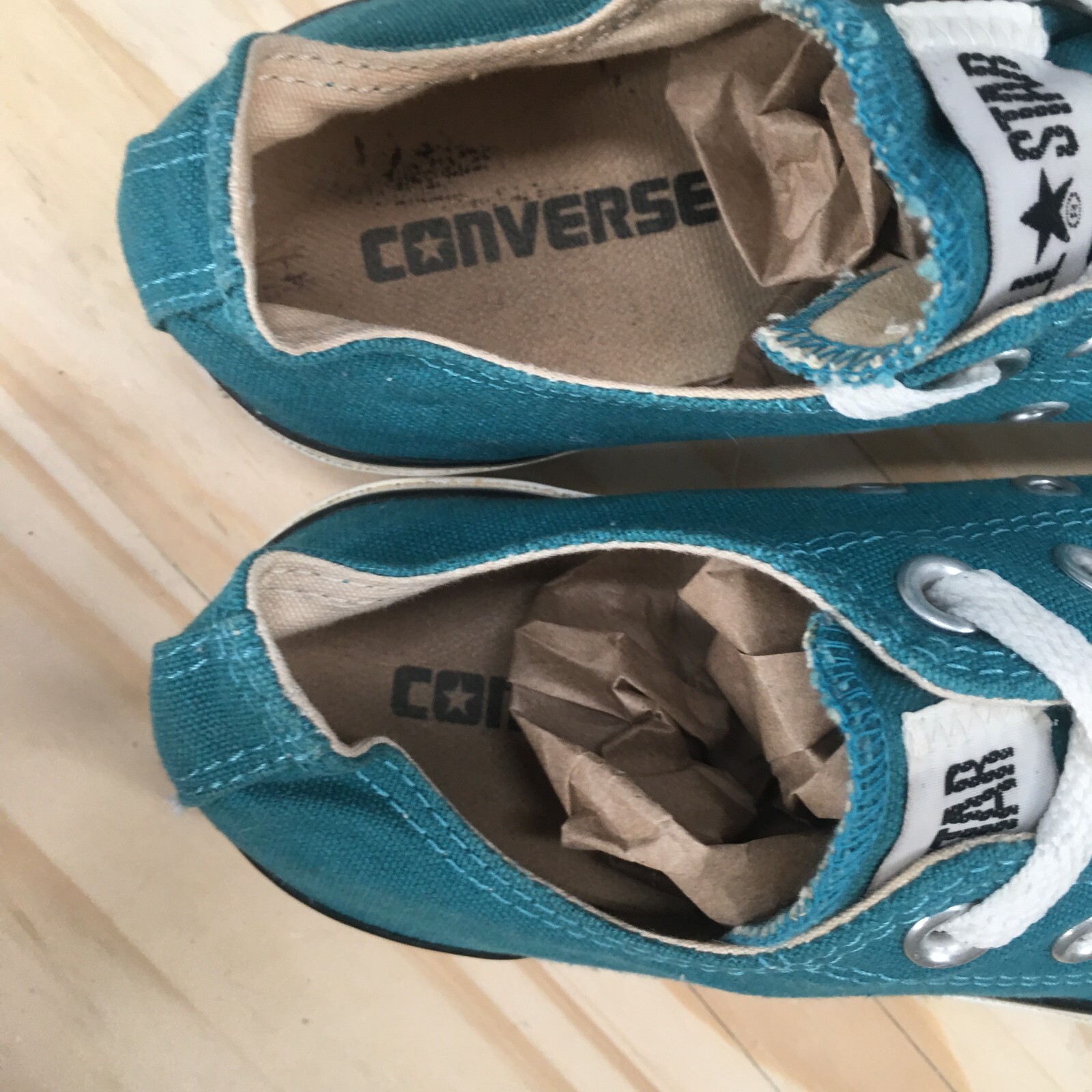 Converse Shoes Womens 6 Mens 4 Chuck Taylor All-Stars Sneakers Blue Lace Up Low
