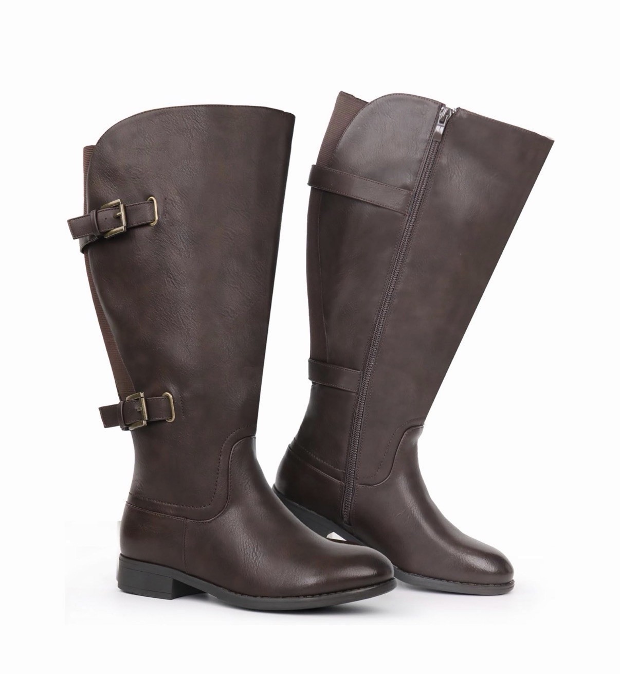Women’s Chicblooms Classic Extra Wide Calf Knee High Boots Sz 7 **NWT**