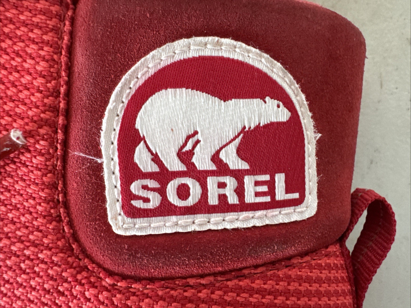 Sorel Red Fall / Winter Hiking Boots NL2212675, Women’s Size 10, Good Condition!