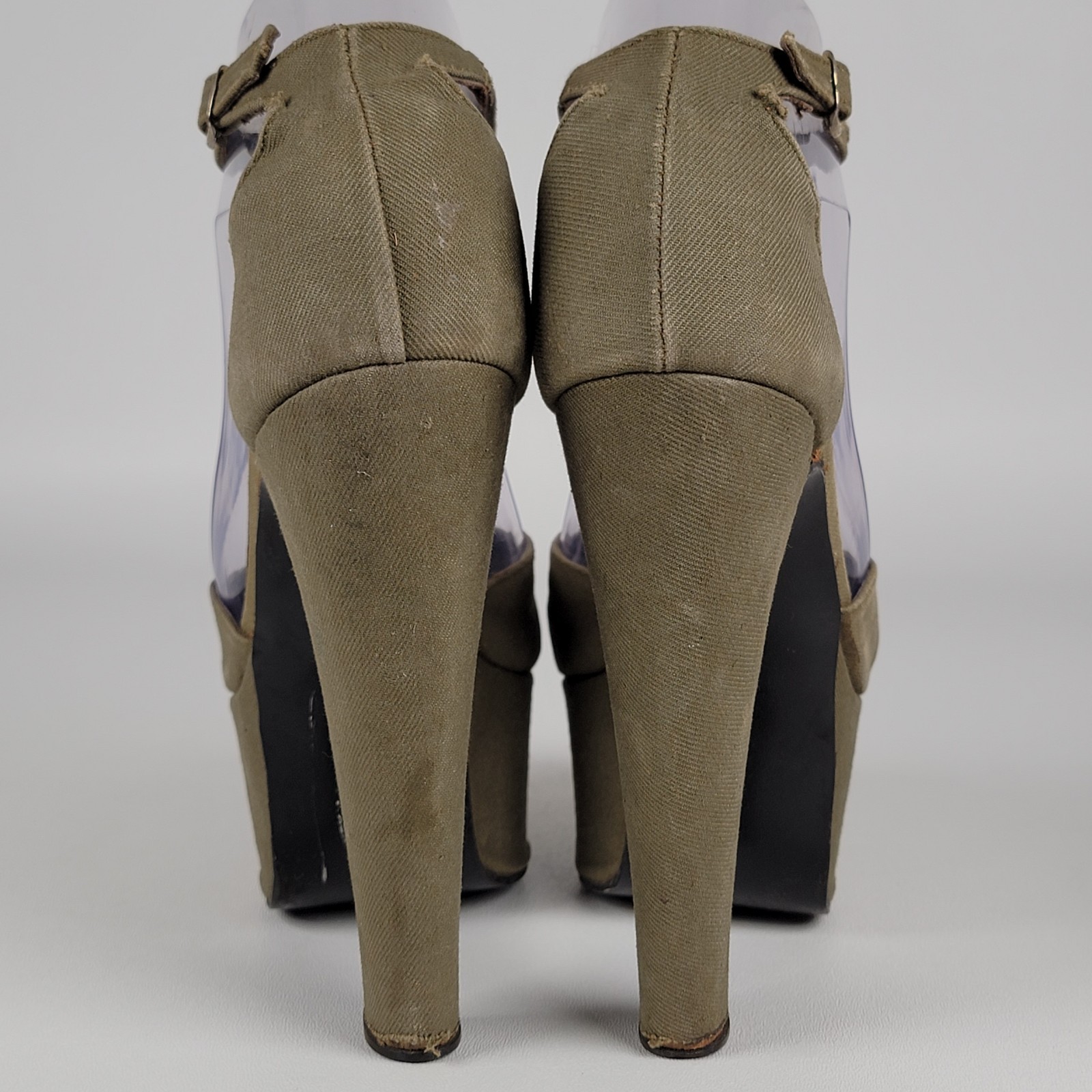 Vintage chunky block heel and towering platform women’s 7.5-8 see photos