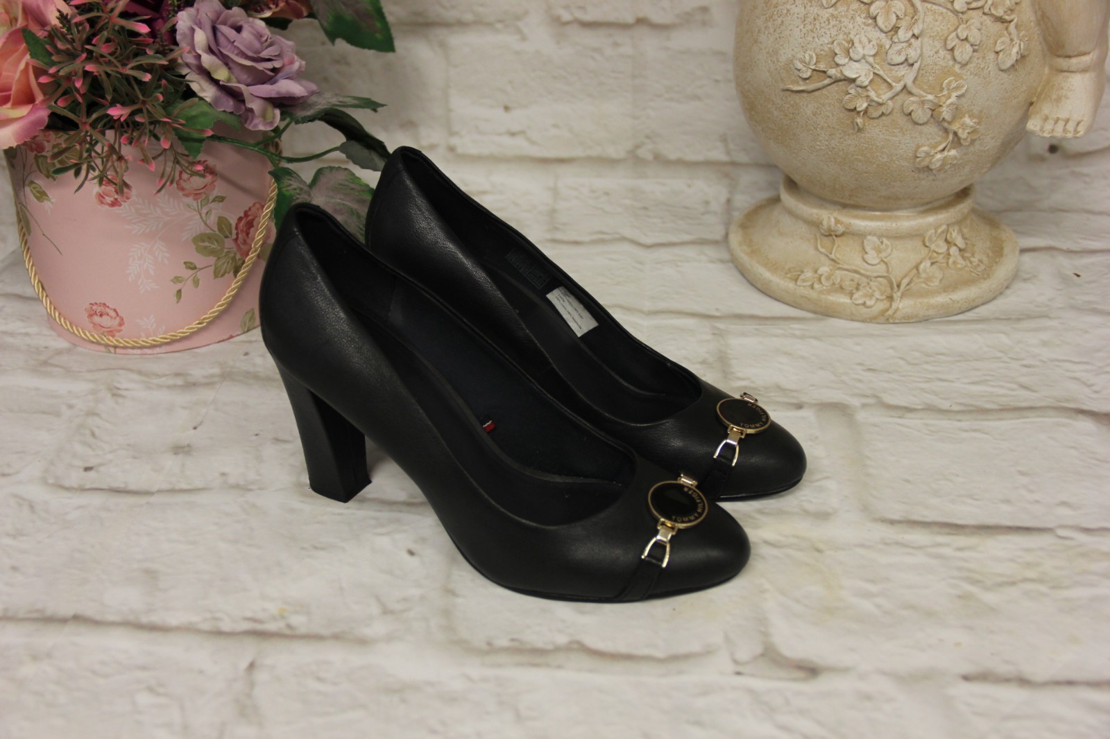 Tommy Hilfiger ✿ pumps women’s shoes size 40 leather