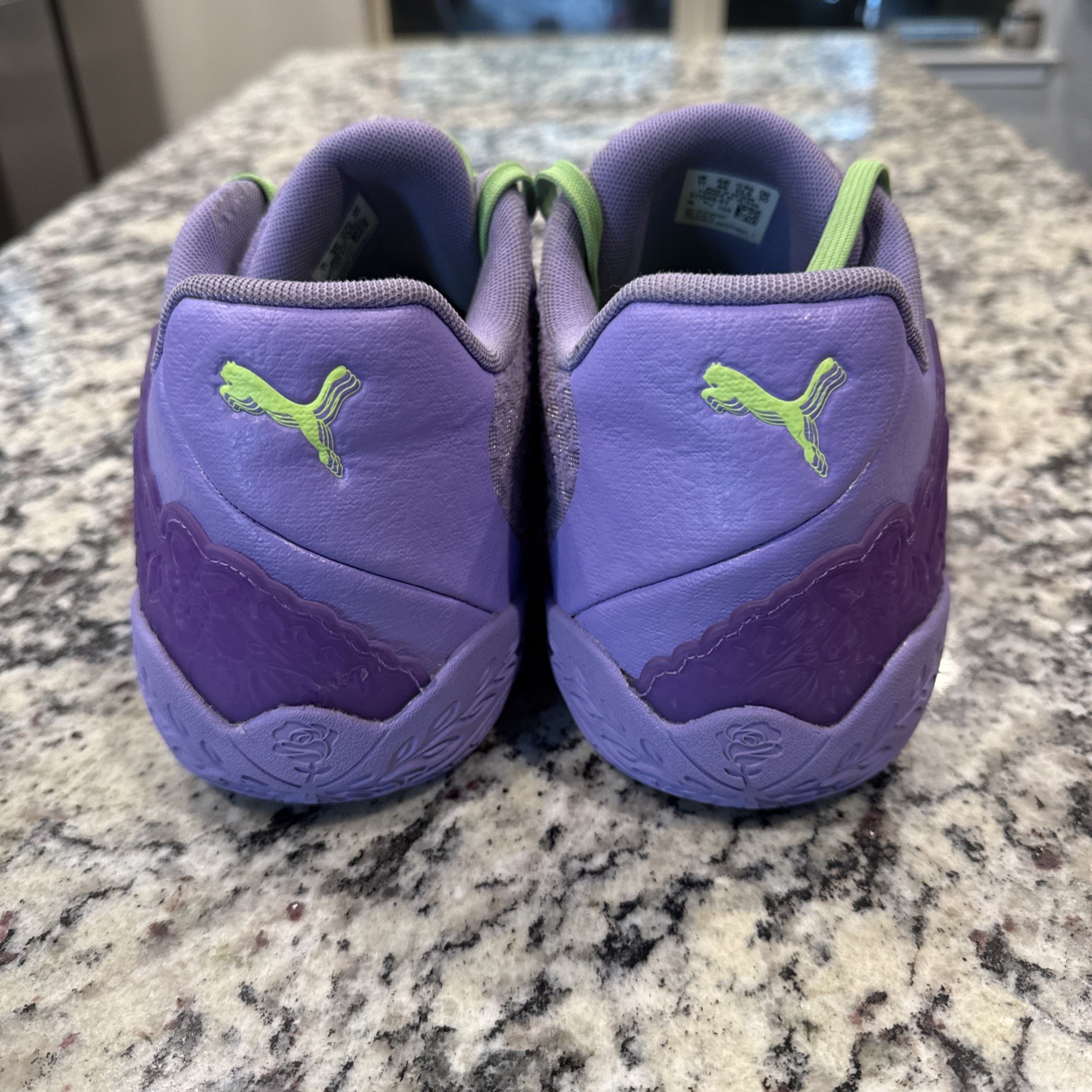 PUMA Stewie X 3 Lace Em Up Basketball Womens 13.5 Purple Sneakers 311346-01