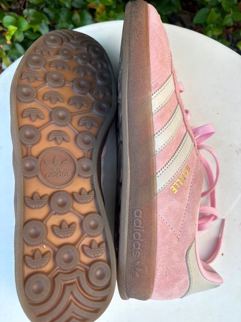 adidas Originals Women’s Gazelle Indoor Clear Pink / Off White / Gum W10