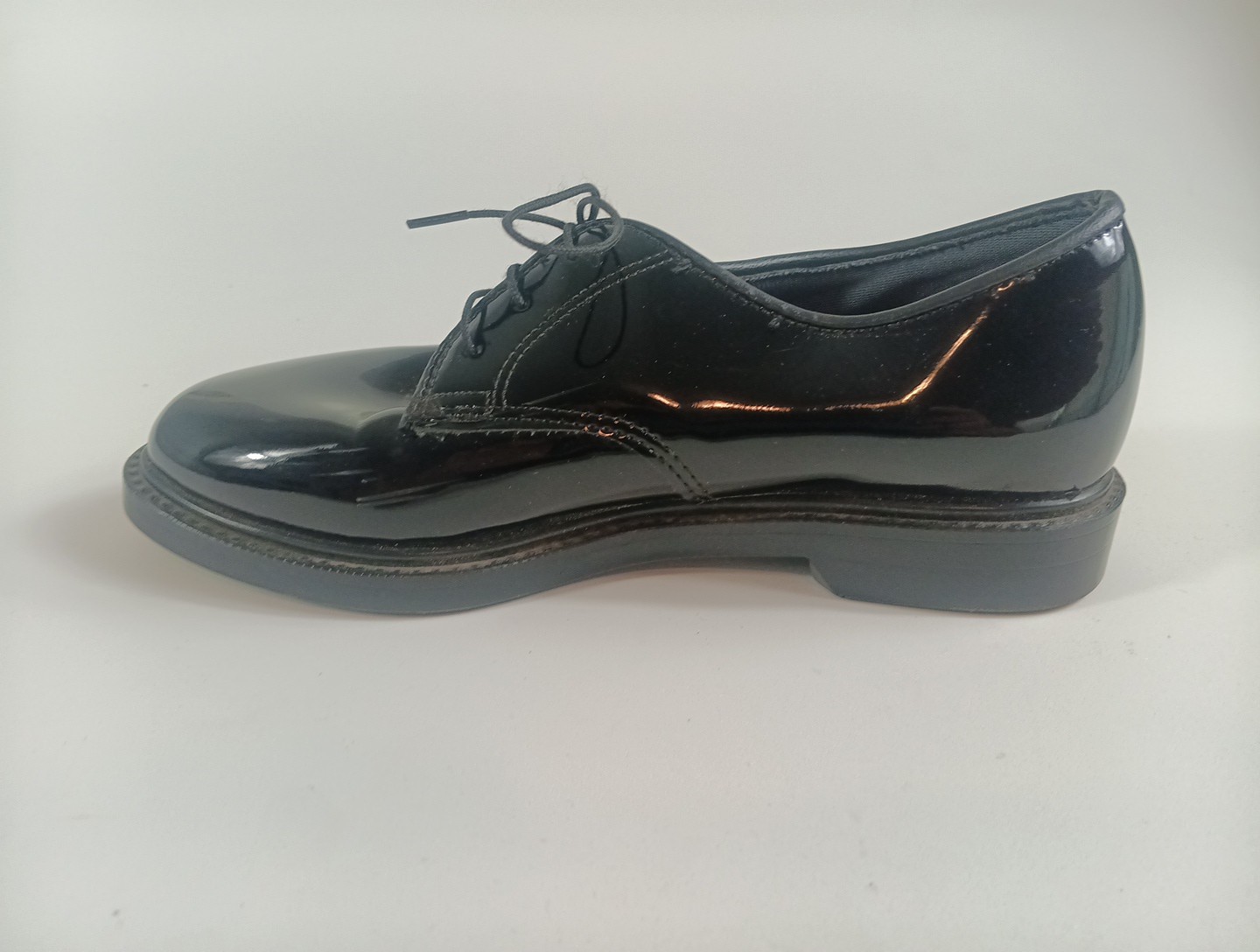 US Military Capps Airlite Uniform High Gloss Dress Shoes Black Womens size 5W