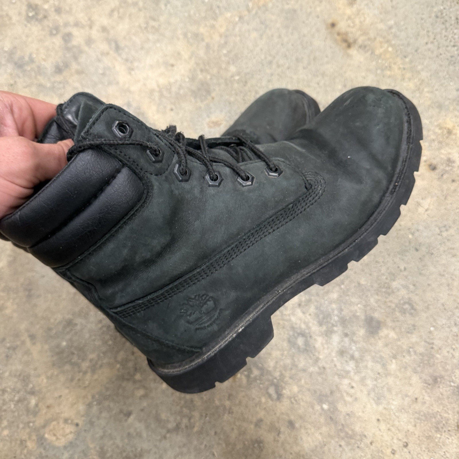 Timberland Linden Woods 6-Inch Waterproof Leather Boots | Black | Womens 6