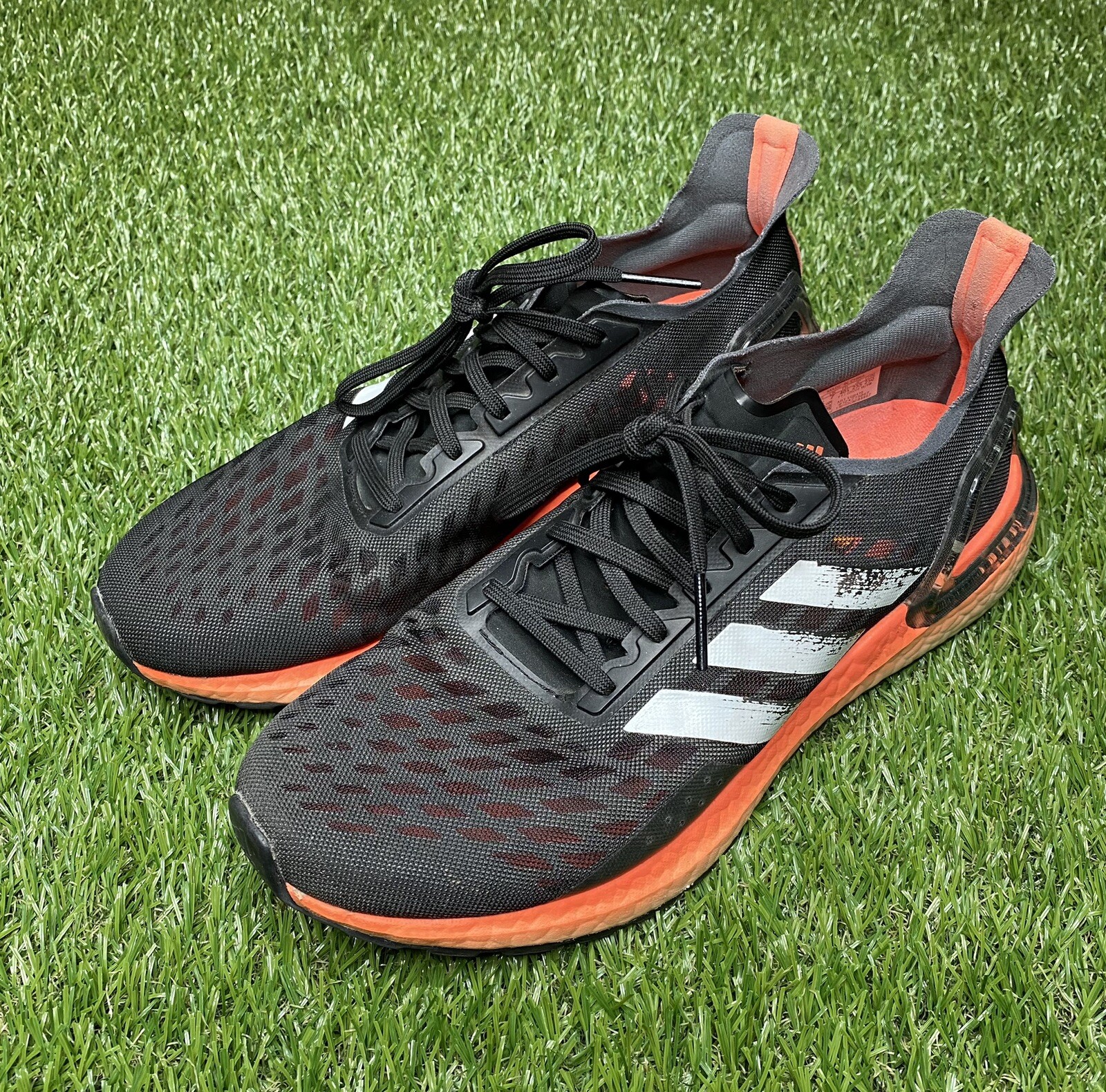 Size 8.5 – adidas UltraBoost PB Black Signal Coral W ART EG0419