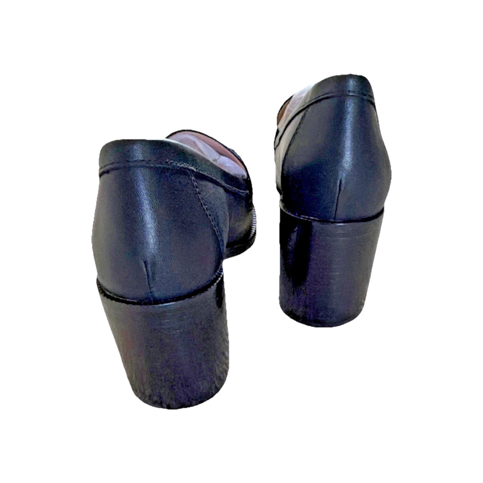 New in Box! Kate Spade New York Loafer Black Leather Block Heel Women’s Sz 6.5