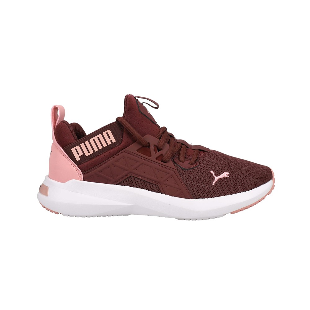 PUMA Softride Enzo Nxt Lace Up Youth Girls Pink, Red Sneakers Casual Shoes 1955