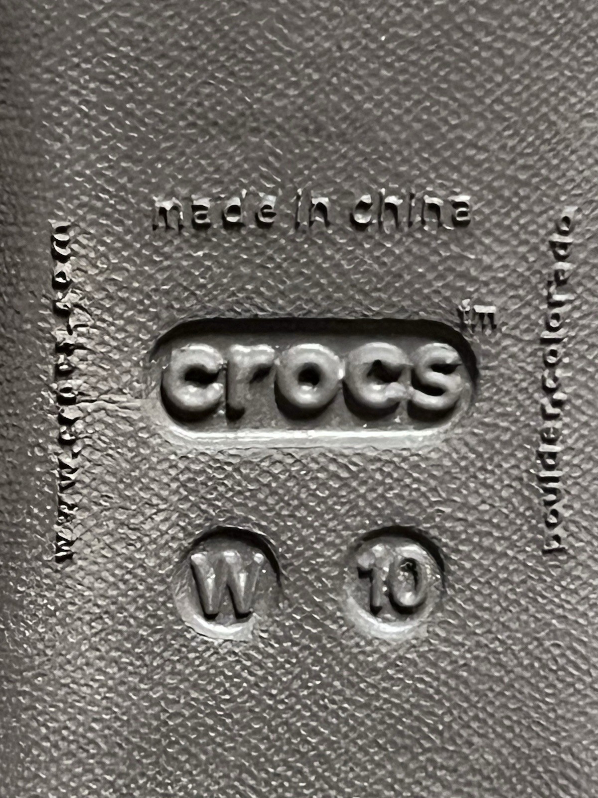 Crocs Cyprus IV Espresso Brown & Mushroom Beige block heels sandals 10 / 41.5