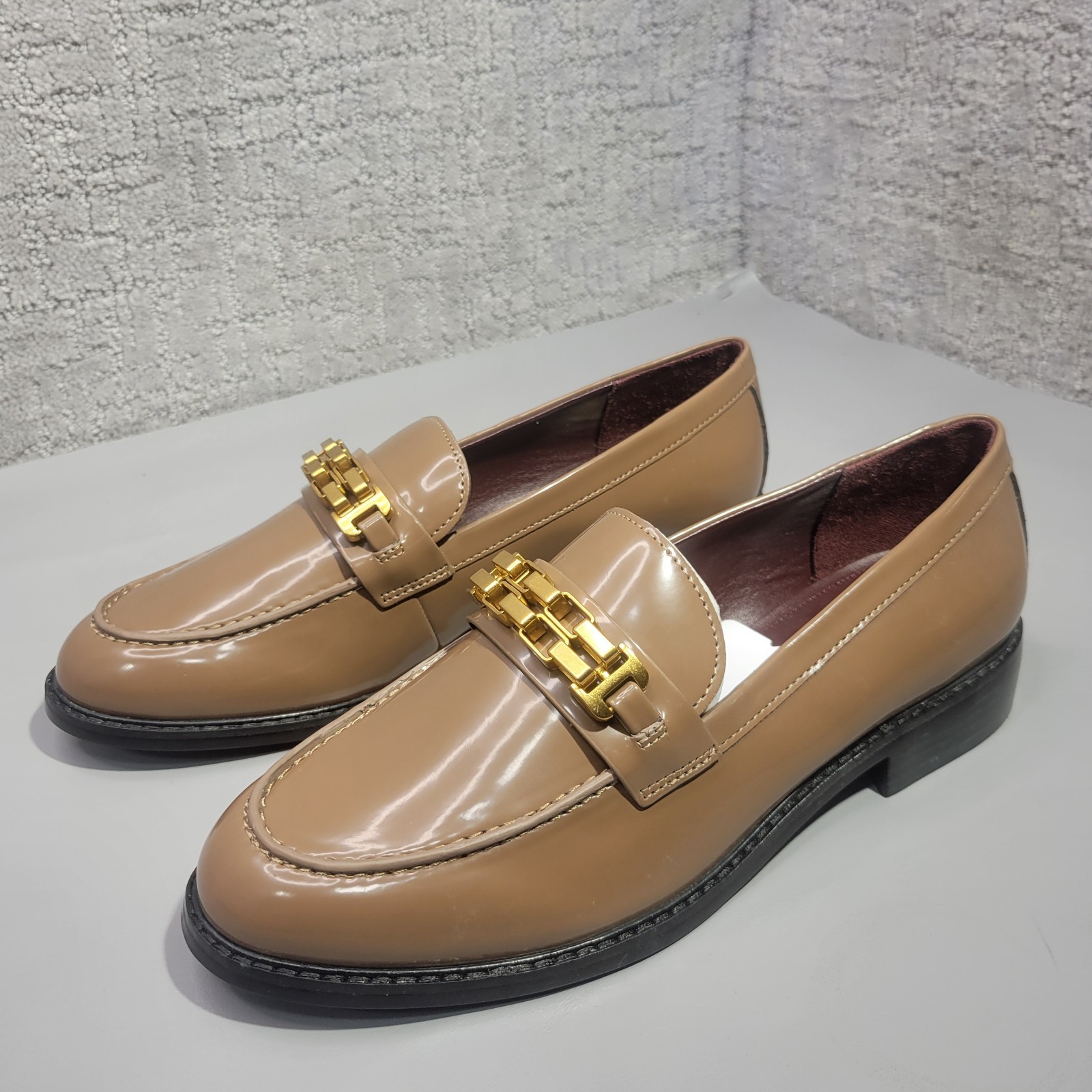 Franco Sarto Akron Women’s US Size 8M Brown Slip on Loafers