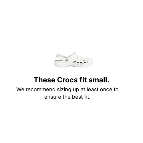 White Crocs Classic Clog Unisex Men Women Slip On Water Shoes Sandals 10001 New