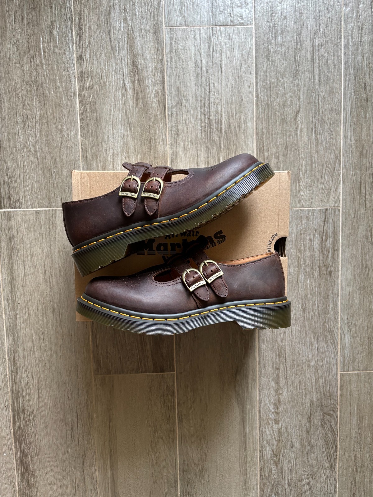 Dr. Martens 8065 Mary Jane Dark Brown Brand New Never worn