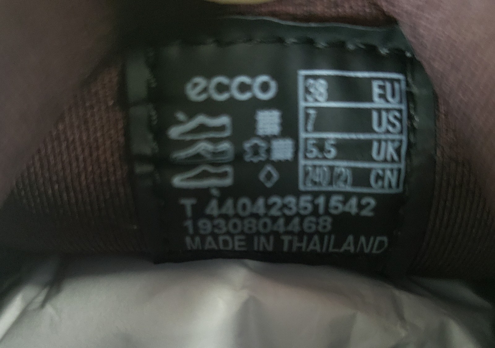 Ecco Soft 7 GTX Womens Slip On Sneaker Textile Leather Comfort Size 7