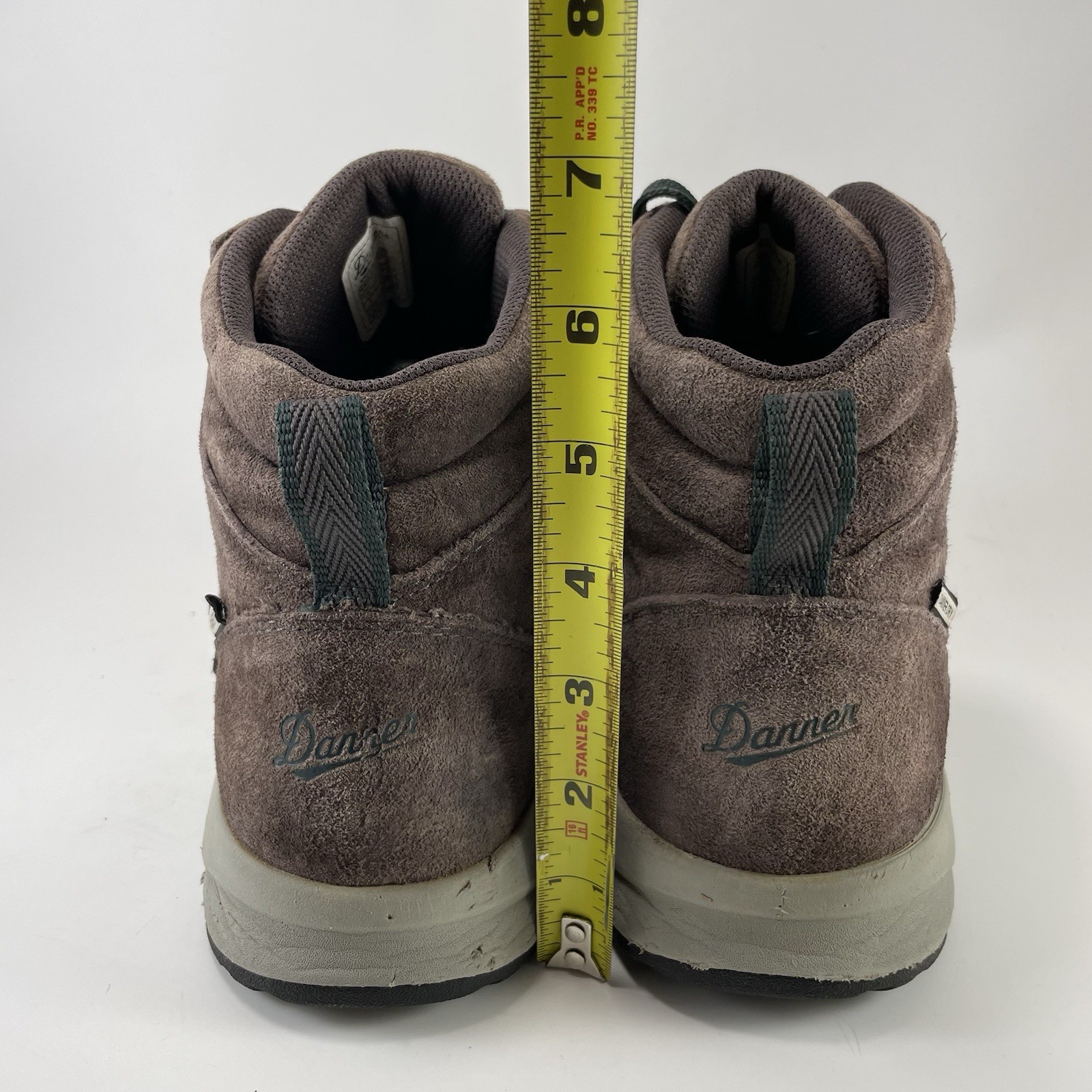 Danner Adrika Hiker Womens Size 9 Plum Suede Waterproof Hiking Boots Lace Up