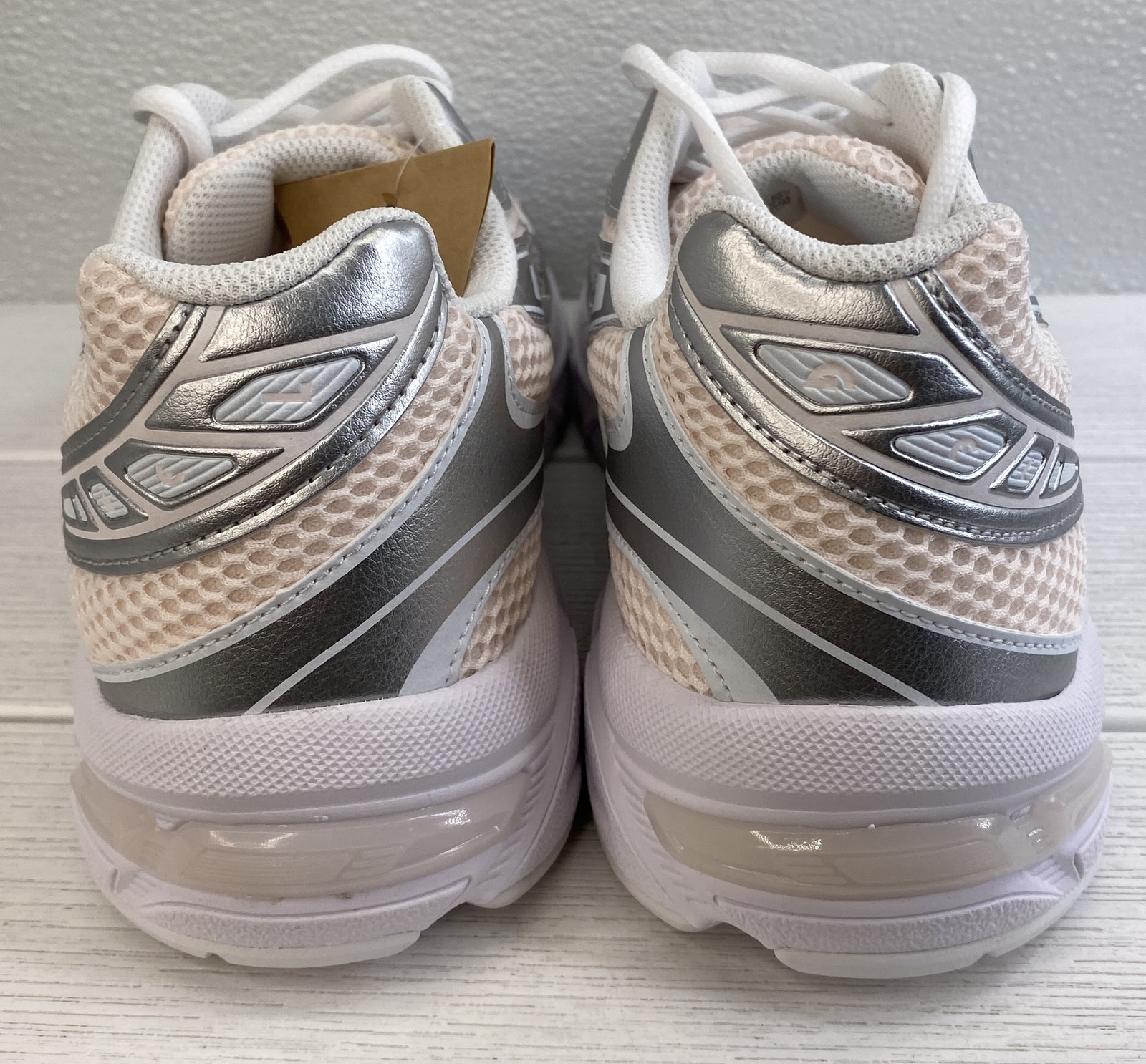 Asics Gel-1130 Unisex Size M8.5 W10 Blush/Pure Silver Mesh Athletic Sneakers