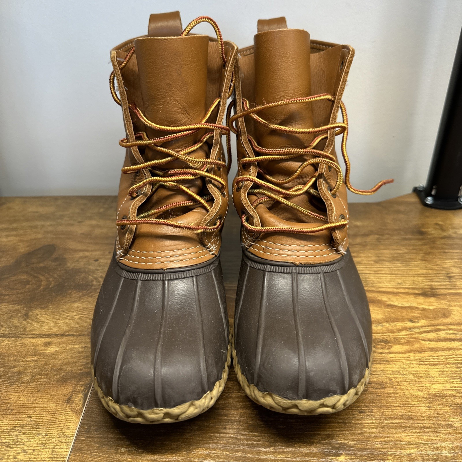 Vintage LL Bean Women’s Unlined Maine Hunting Shoe Duck Boots USA Made Size 9