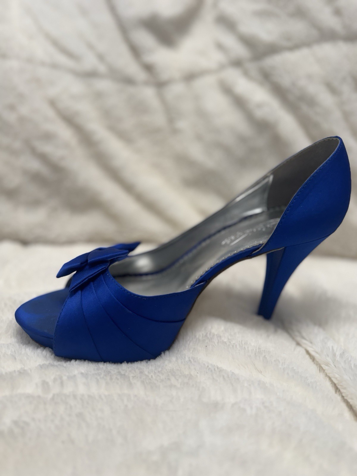 Royal Blue Pumps – Wedding Shoes Maribelle Women’s Size 10M