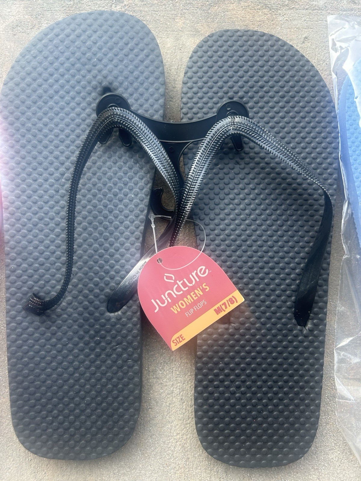 Lot of 5 Women’s Juncture Flip Flops Size 7/8 New Assorted Colors Beach