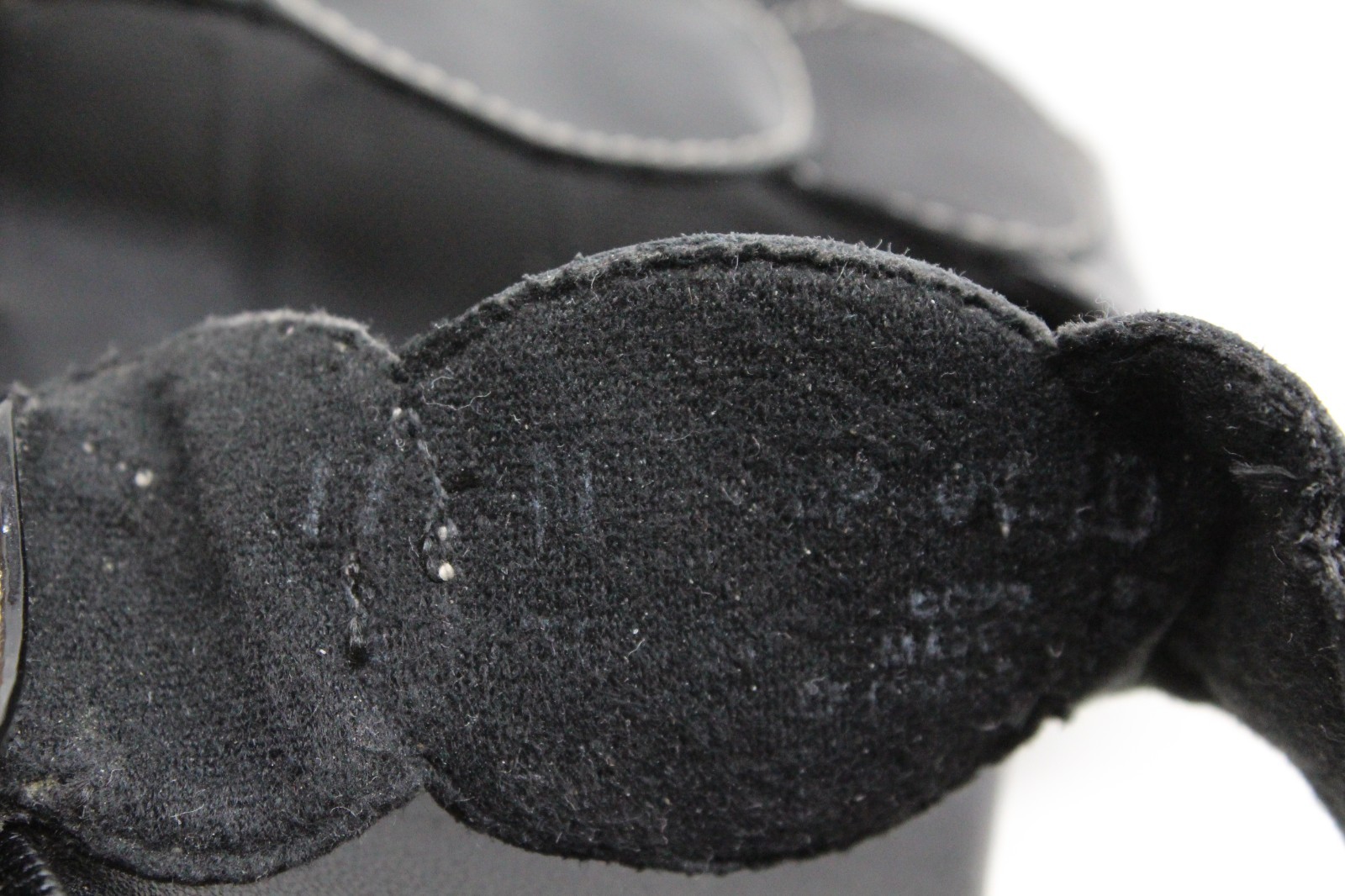 Munro American Eclipse Black Leather Sling Back Sandals Size 11 M