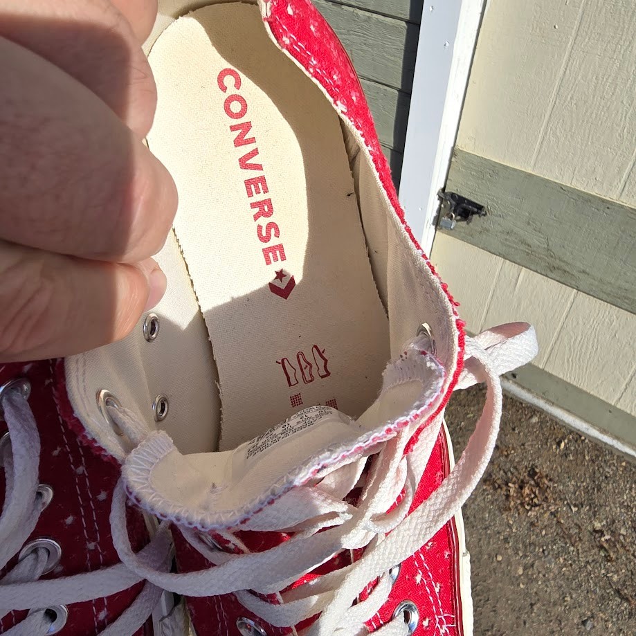Converse Shoes Size M 10 W 12 Unisex CT All Star Ox 160517F Red Running Sneakers