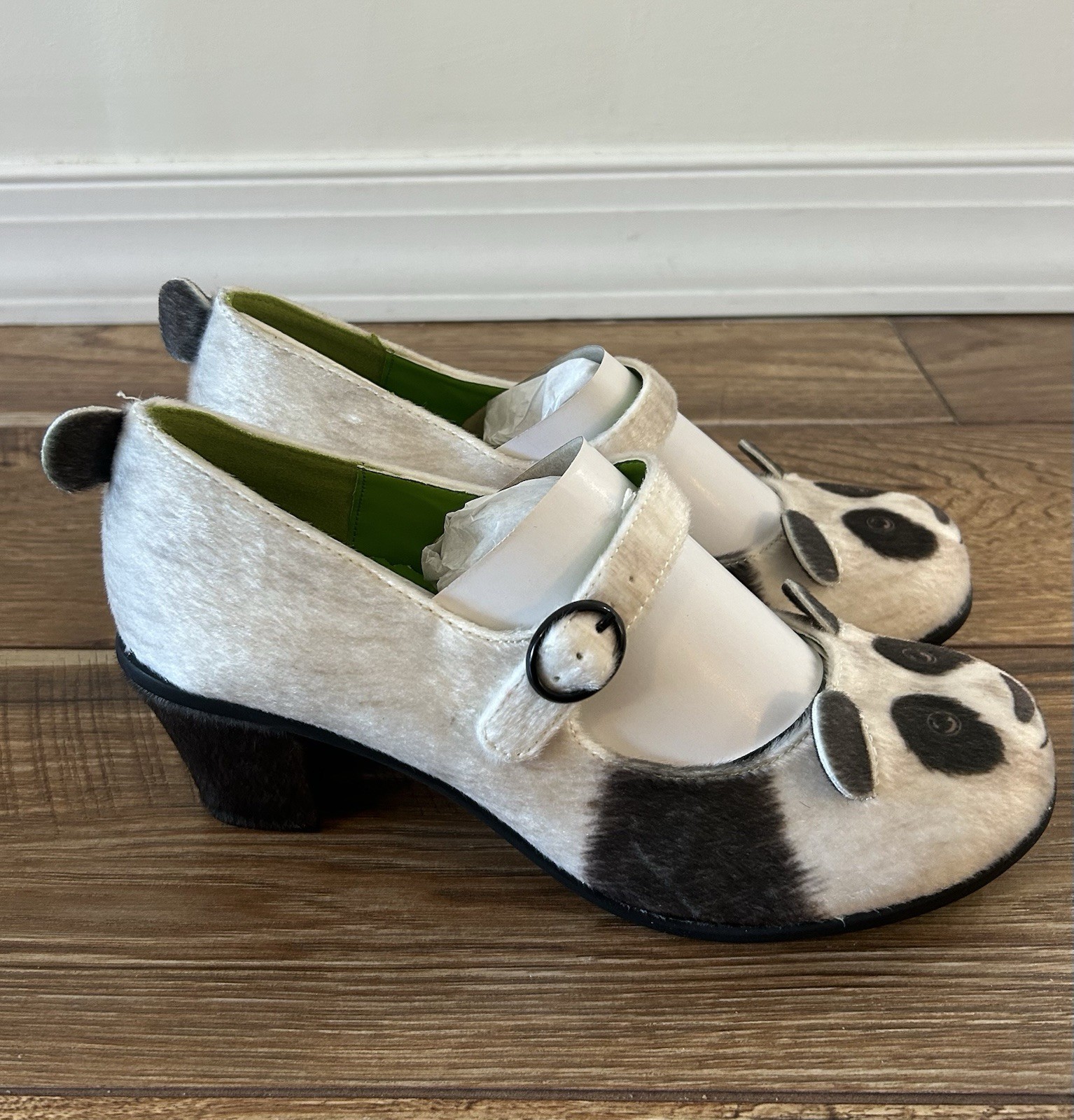 Hot Chocolate Design Panda Chocolaticas Mary Jane Heels Women’s 7 New In Box