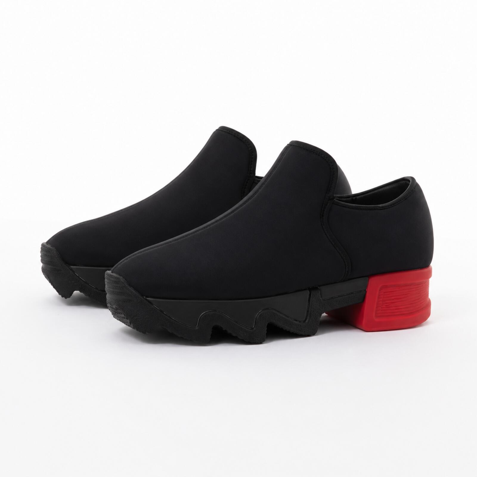 IRI NYC WES I Black/Red Low Top Sneaker40.5