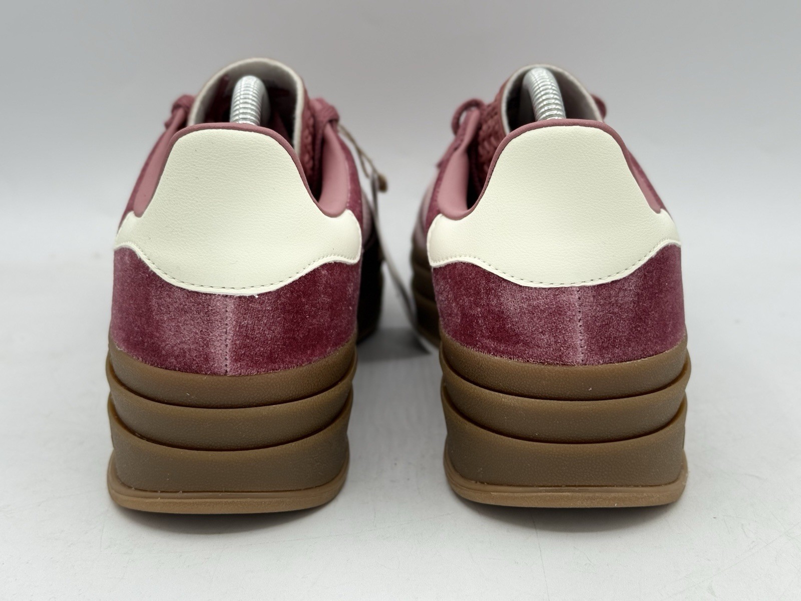 adidas Gazelle Bold Gum Velvet Sandy Pink Sneakers IG4389 Women’s Size 10