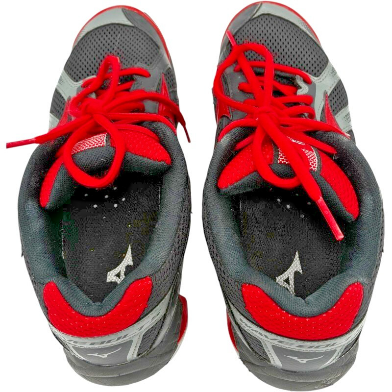Mizuno Wave Bolt 5 Womens Volleyball Shoe black red size 9.5