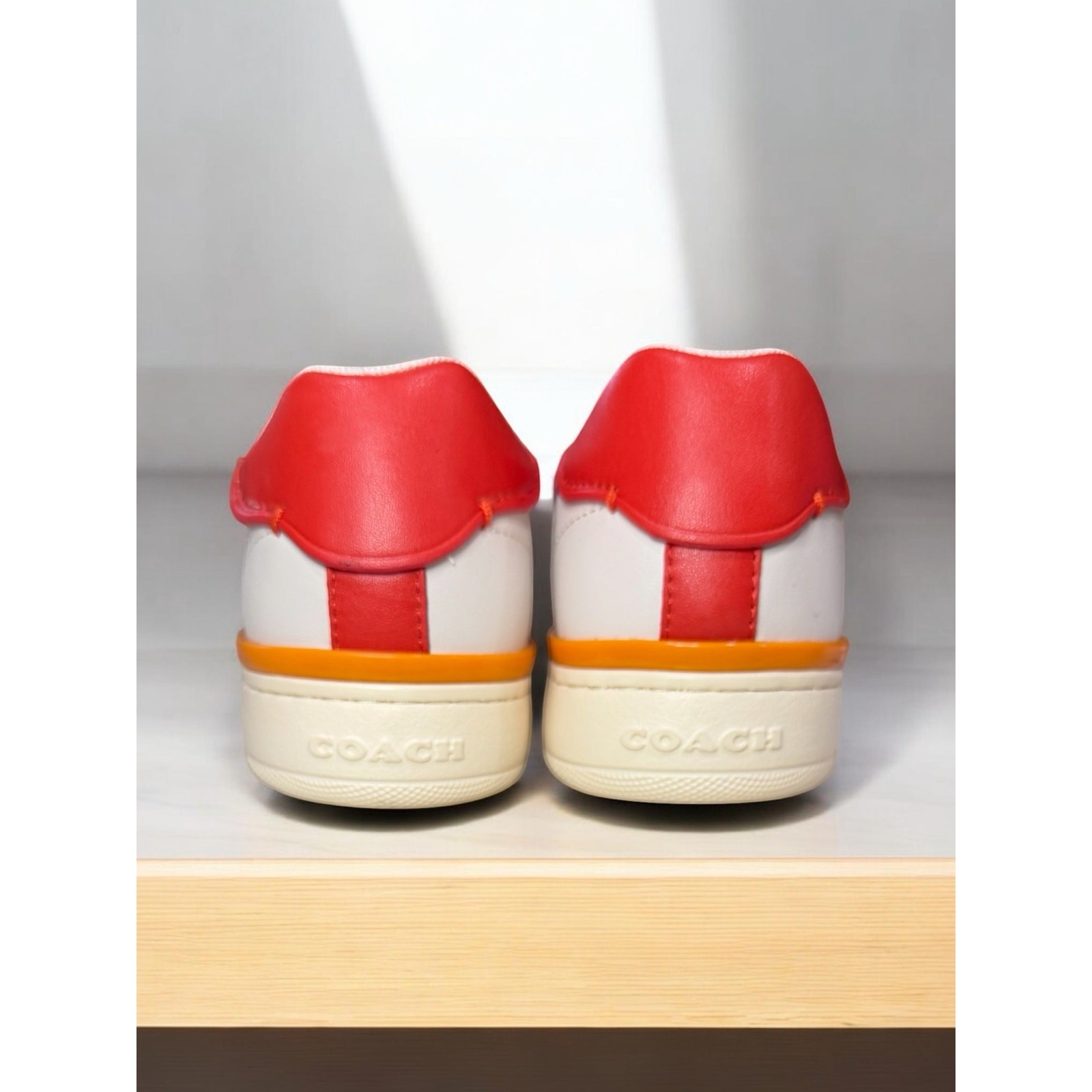 NWT Coach CA452 Wells Leather Slip-On Sneaker Size 7.5B