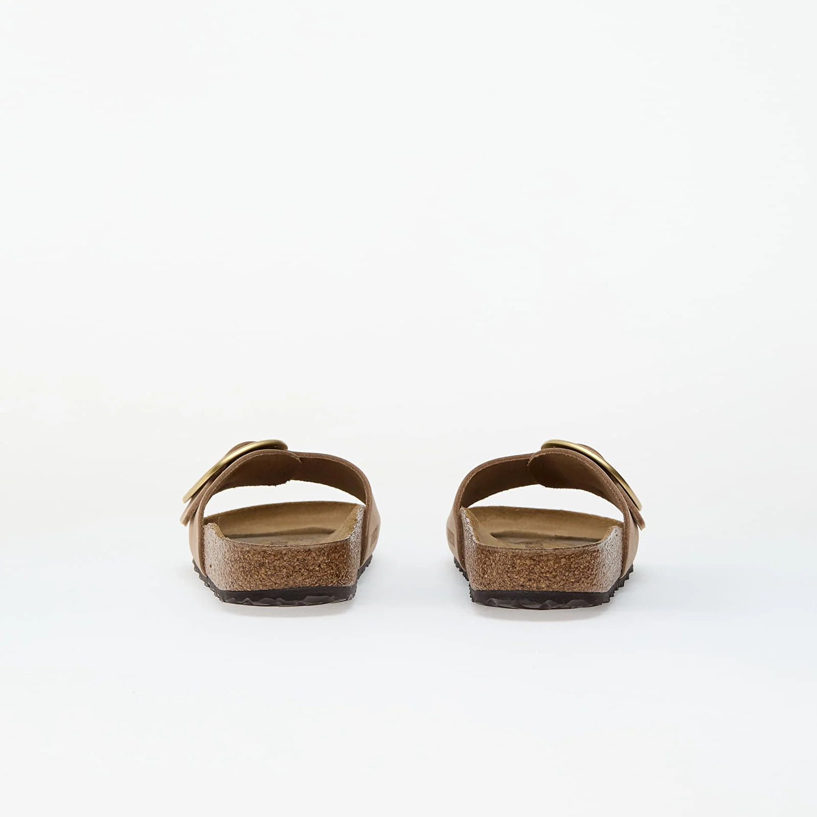 Birkenstock Women’s Madrid Big Buckle Sandcastle Nubuck Leather Sandals EU37-41