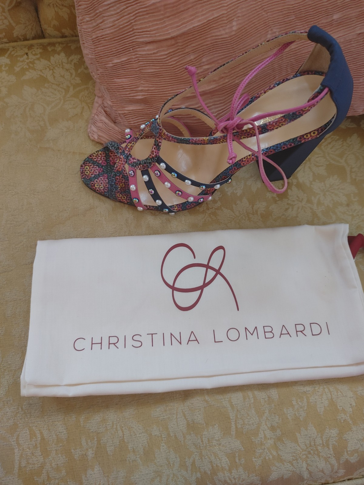 Womens High Heel Sandal Christina Lombardi