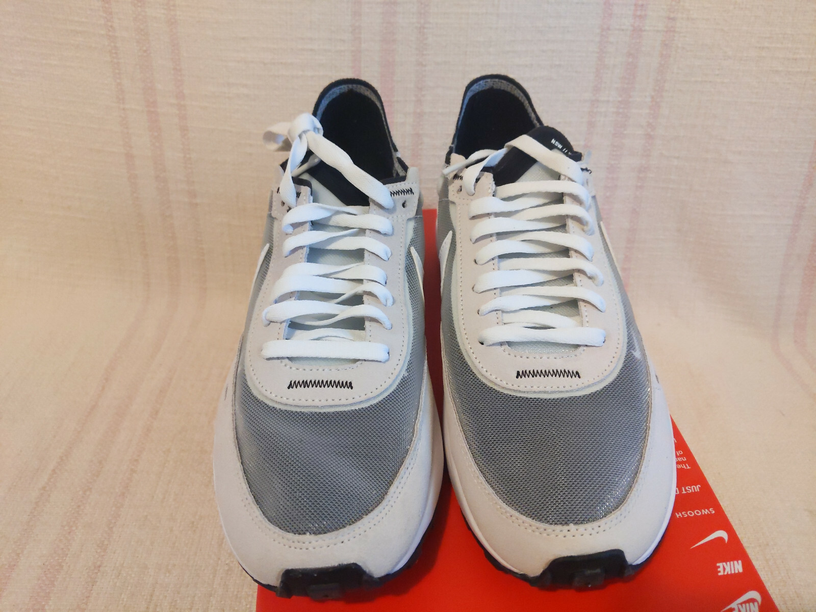 W Nike Waffle One White Grey Black DC2533 102 Women’s Shoes Size 11 (=Men 9.5)