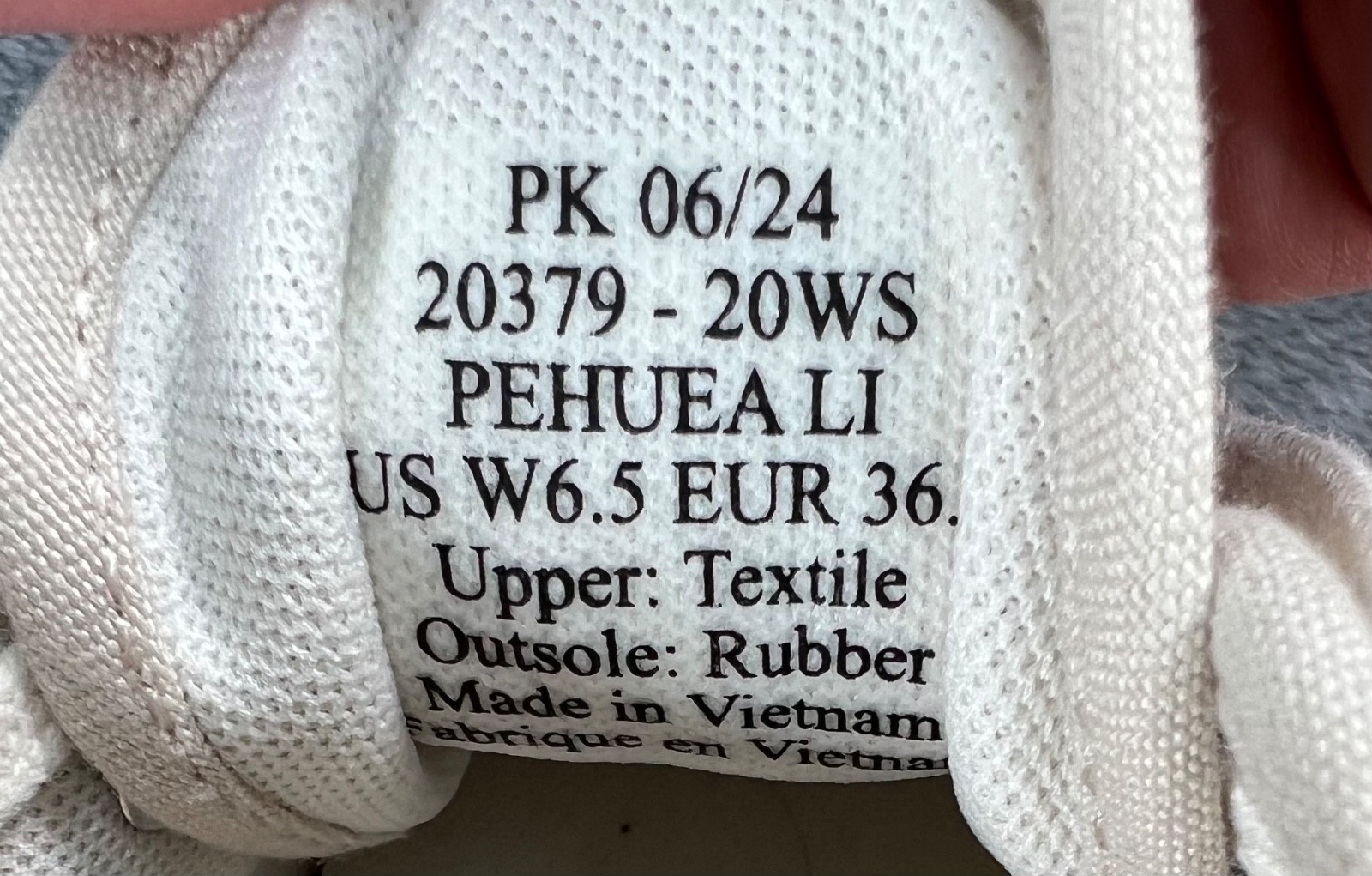 OluKai Pehuea Lī Sneaker Womens US 6.5 EU 36 Gray Slip On Or Lace Up New