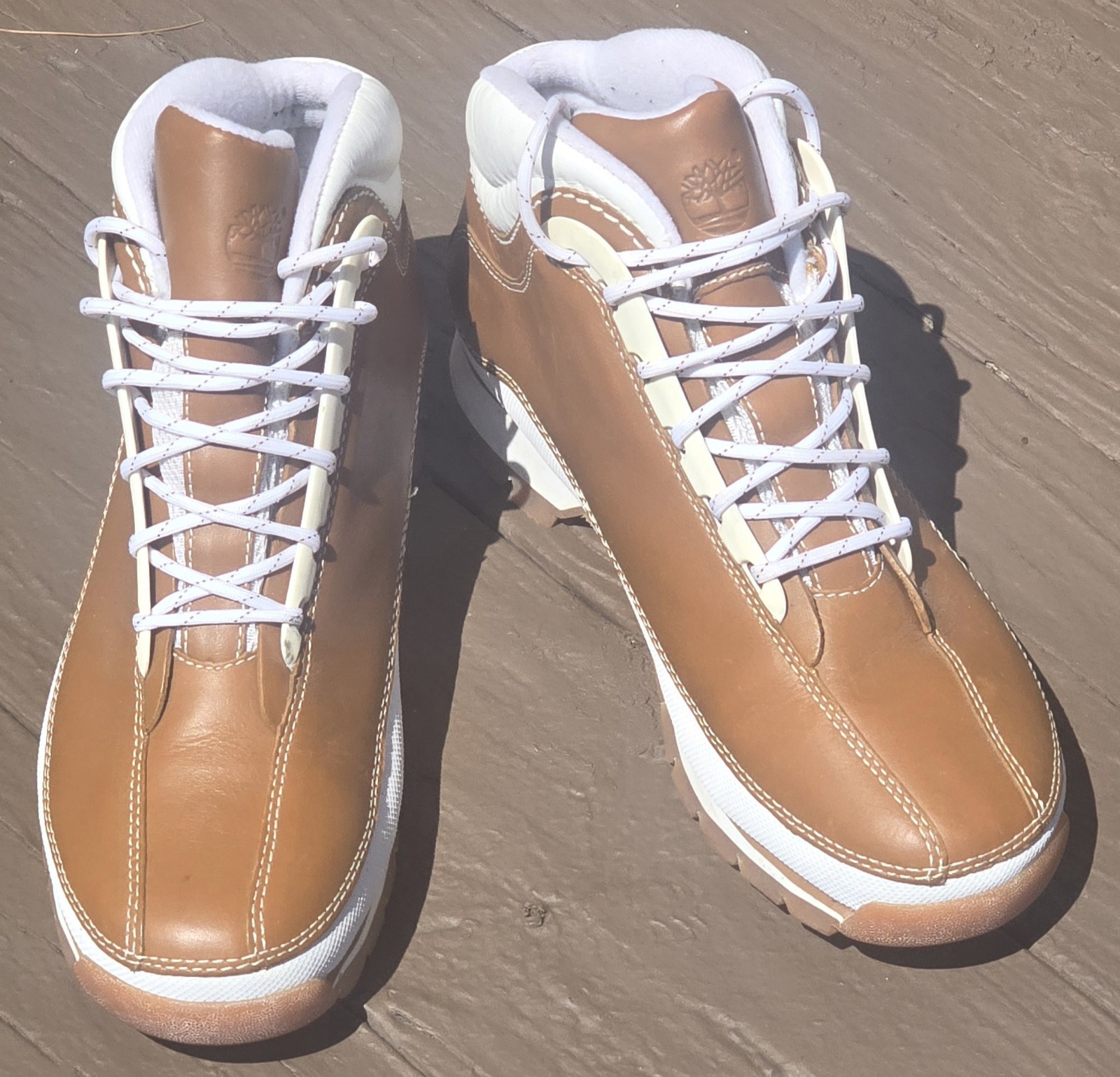 Retro Timberland 9322 Women 8.5 M Classic Durable and Comfortable Boots Leather