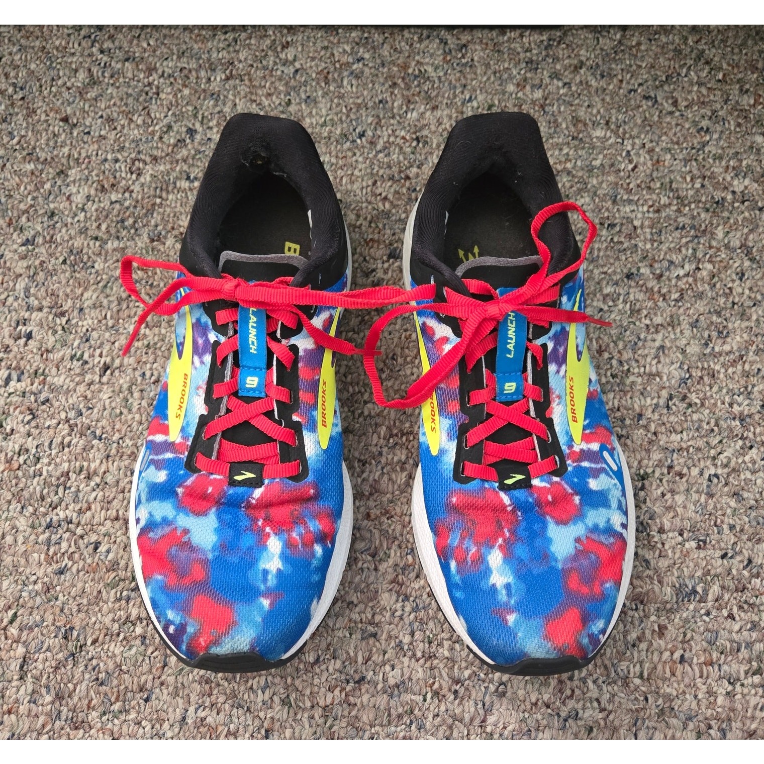 Brooks Launch 9 running shoes tie-dye Women’s 6