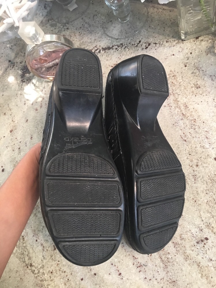 DANSKO «Pippa» Thermoplastic Clogs/Mules Cutout Studded 41 = US 10.5-11