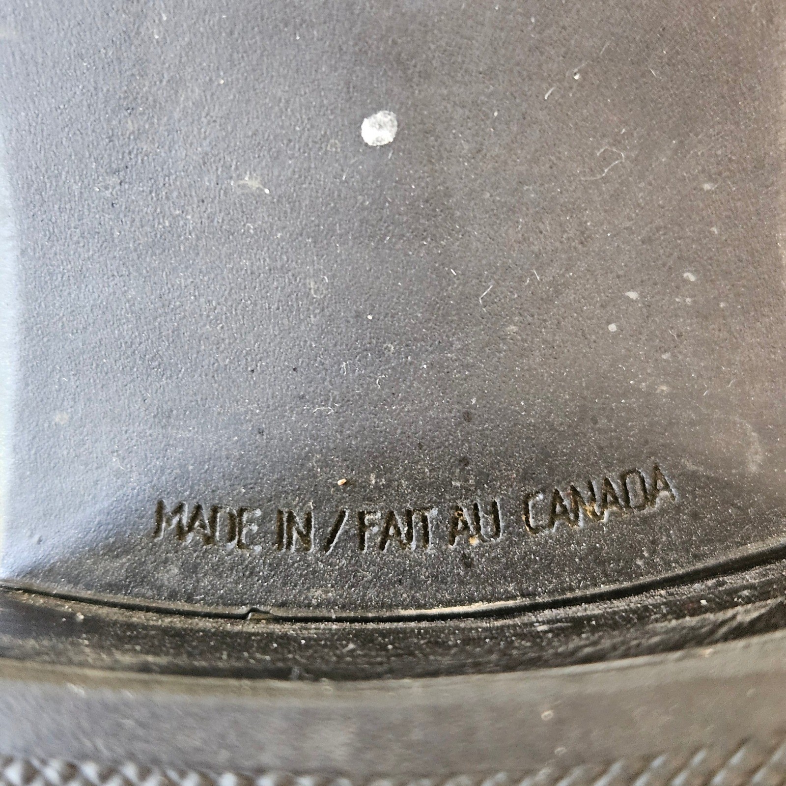 La Canadienne 30742 Black Leather Waterproof Knee High Boots Womens 7.5 M Canada