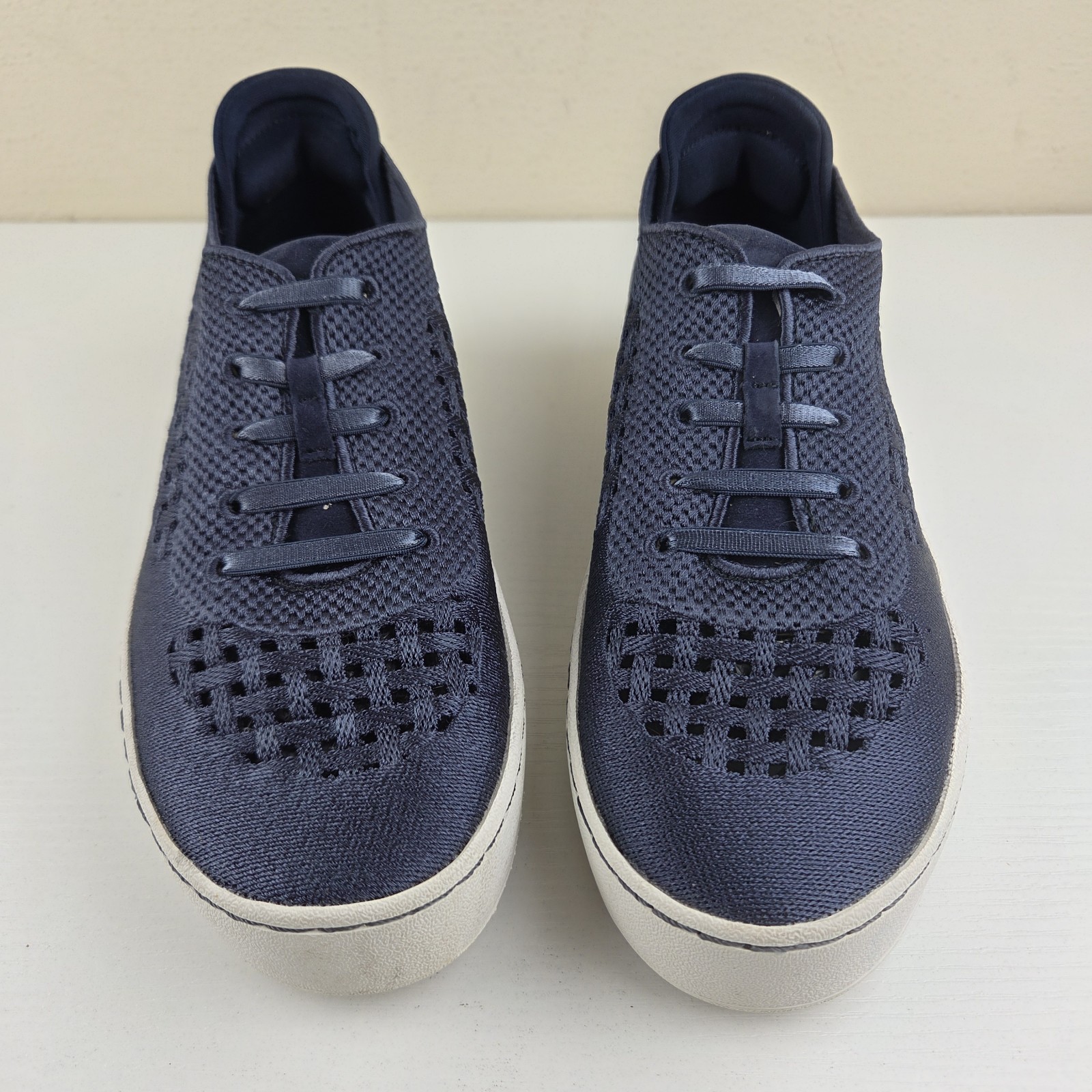 Jambu Lilac Navy Blue/White Relax Foam Mesh Slip On Sneakers Women’s Size 8 M