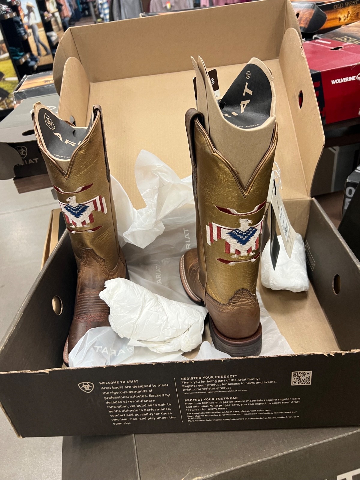ARIAT Frontier Thunderbird Chimayo Western 👢 Women’s 6 B NIB Rare