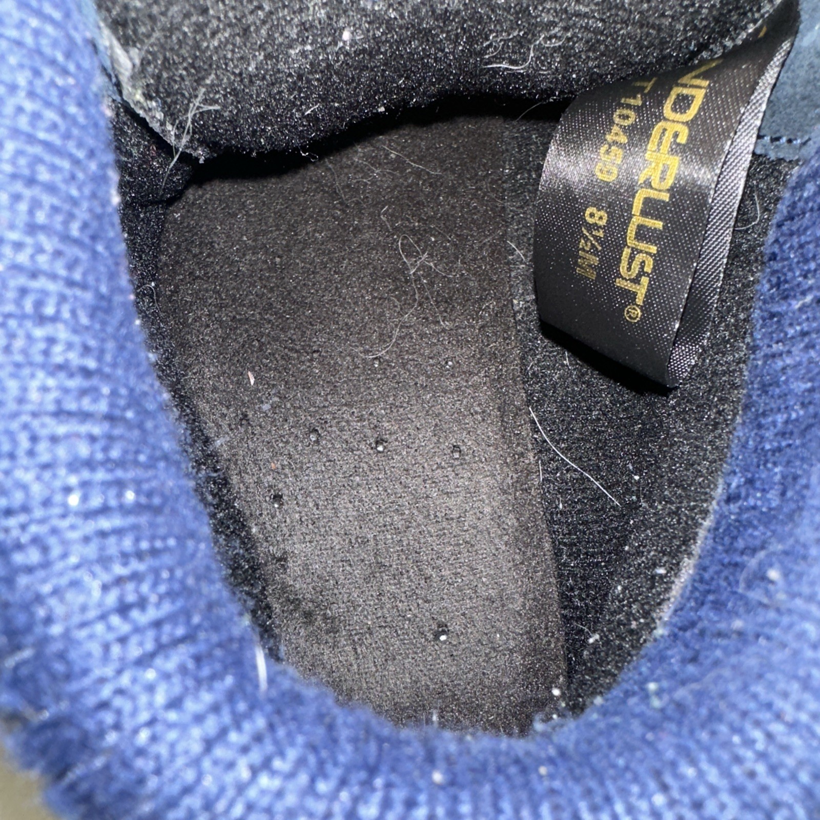 Wanderlust Blue Suede Ankle Hiking Snow Ladies Boots 8.5