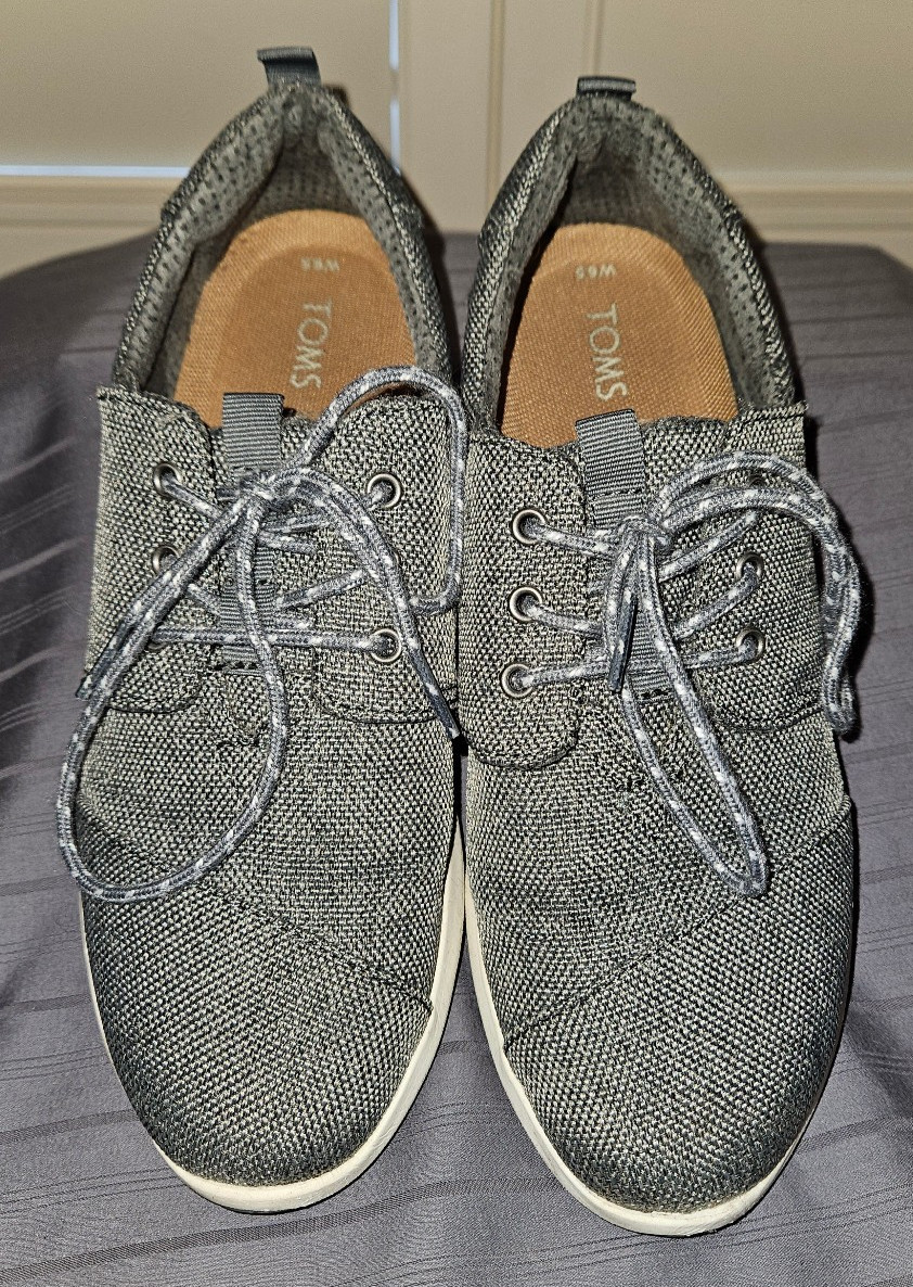 TOMS Del Rey Lace-Up Sneakers | Womens 6.5