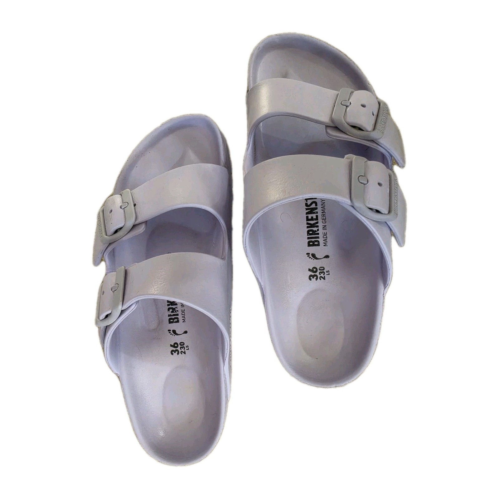 Birkenstock New with Box Arizona Purple Fog EVA Narrow Width Size:36